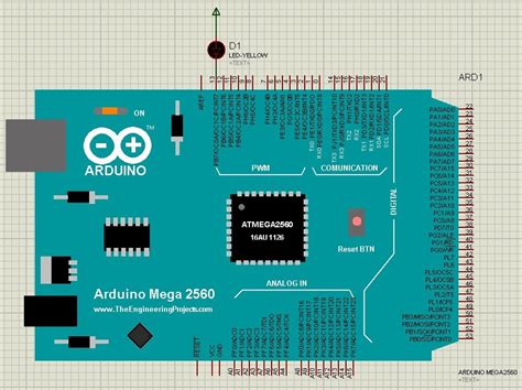 arduino mega 2560 library for proteus|Mega 2560 Rev3 .